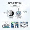 thumbnail image 2 of Sailboat Necklace 925 Sterling Silver Voyage Pendant Nautical Jewelry Sailing Gifts for Women Men, 2 of 6