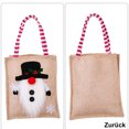 thumbnail image 3 of Weihnachtstaschen Schöne Weihnachts-Einkaufstasche, wiederverwendbare Einkaufstasche, Weihnachtsgeschenk, Leinwand-Taschen, Geschenk für Kinder Zhivalor CWY-0745, 3 of 5