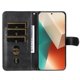 thumbnail image 5 of Estuche de Cuero PU con Cierre para Xiaomi Redmi Note 13 5G , Funda Protectora con Billetera y Correa, 5 of 6