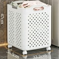 thumbnail image 6 of Multiple Sized Laundry Basket With Brakes On Wheels Sturdy PP Materials Portable for Space Saving and Easy Transport, 6 of 20