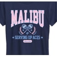 thumbnail image 3 of Barbie - Malibu Varsity - Women'S Short Sleeve Graphic T-Shirt, 3 of 5