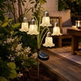 thumbnail image 5 of StlyGar Solar Flower Lights Outdoor Garden Decorations | Ballerina Skirt Solar Garden Lights | Durable | Outdoor Garden Decor for Yard, Pathway, Flowerbed, Planter, Balcony Gifts for Women A, 5 of 5