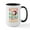 White/Black Inside, variant on CafePress - Snoopy Merry - 15 oz Ceramic Large White Novelty Mug