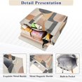 thumbnail image 3 of FORMRS Womens Corduroy Tote Bag Crossbody Shoulder Handbag with Pocket, Abstract Shapes, 3 of 7