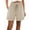 Womens Shorts-Beige, variant on Homenesgenics Short for Women Comfy Drawstring Elastic Waist Womens Short Summer Casual Loose with Pockets Pants Short Pants/(Beige,L)
