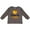 Charcoal, variant on Inktastic Orlando Florida Orange in Heart Boys or Girls Long Sleeve Toddler T-Shirt