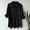 Black, variant on Womens Loose Buttons Down Pocket Blouse Tops Solid Casual Long Sleeve Shirt Blouse Colla Shirt Female Workout Shirts Silk Shirt Womens Button down Work Shirt Ladies Button down Shirt Ling Sleeve Shirt