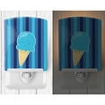 thumbnail image 2 of Caroline's Treasures BB9062CNL Ice Cream Cone Blue Ceramic Night Light, 6x4x3", multicolor, 2 of 2