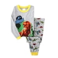 thumbnail image 1 of Conjunto de pijamas para niños y bebés, ropa de dormir de otoño, camisetas de manga larga y pantalones, novedad, 2 unidades, 1 of 2
