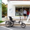 thumbnail image 3 of Zycle Z500 CITY Electric Trike 750W 15AH Battery City Tire Comfortable Seat with Parking Brake & Differential for Seniors, 3 of 15