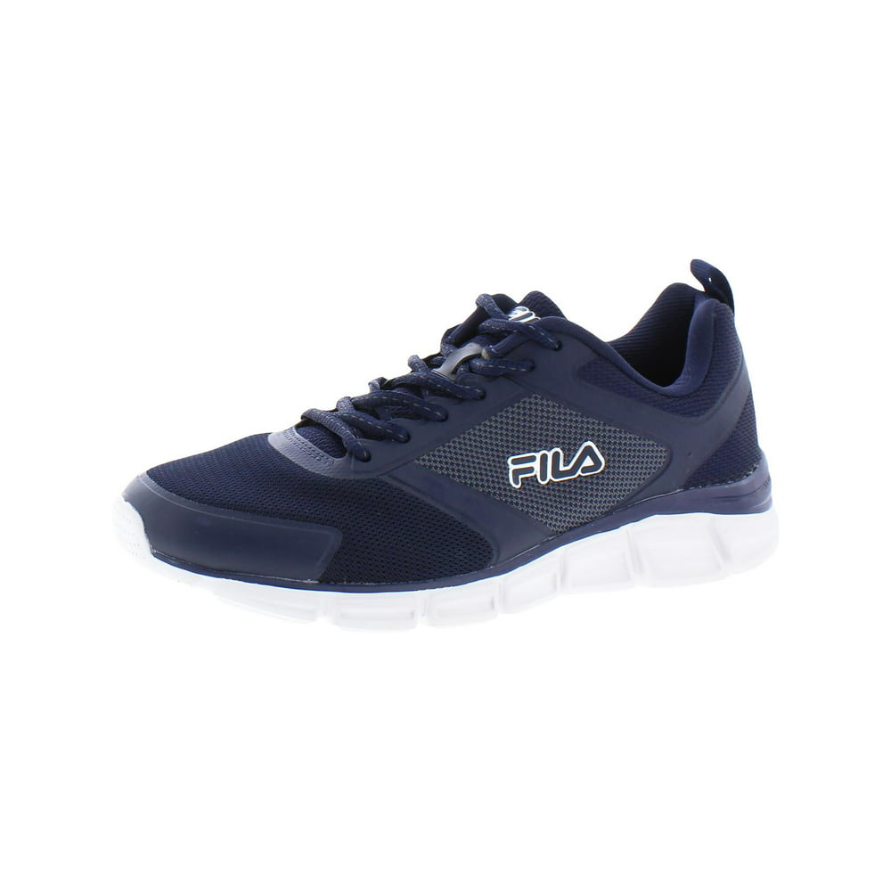 FILA - Fila Men's Memory Foam SteelSprint Athletic Shoes 9 (Navy/Silver ...