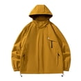 thumbnail image 1 of Up to 35% off Women's Sports Outdoor Hard Shell Jacket Outdoor Mountaineering Riding Windproof Punching Ndbuld Jacket Warm Removable Hat Mountaineering Thin Jacket, 1 of 6