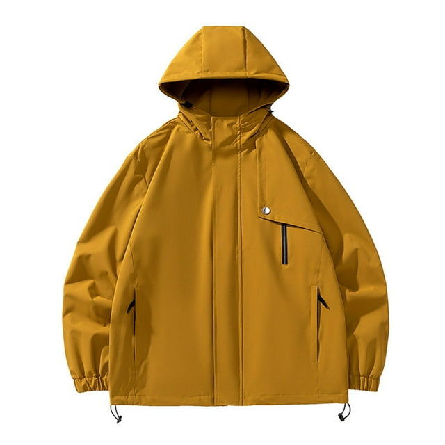 Up to 35% off Women's Sports Outdoor Hard Shell Jacket Outdoor Mountaineering Riding Windproof Punching Ndbuld Jacket Warm Removable Hat Mountaineering Thin Jacket