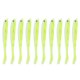 thumbnail image 1 of Cebo De Pesca, Material Ecológico De PVC 10 Piezas Señuelo De Pesca, Accesorio De Pesca Resistente Y Duradero Artificial Para Pesca En Río, Pesca En Barco Oceánico YLSHRF 4 # amarillo verde blanco, 1 of 8