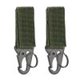 thumbnail image 1 of 2 hebillas de gancho para colgar en la cintura para acampar al aire libre (verde militar), 1 of 5