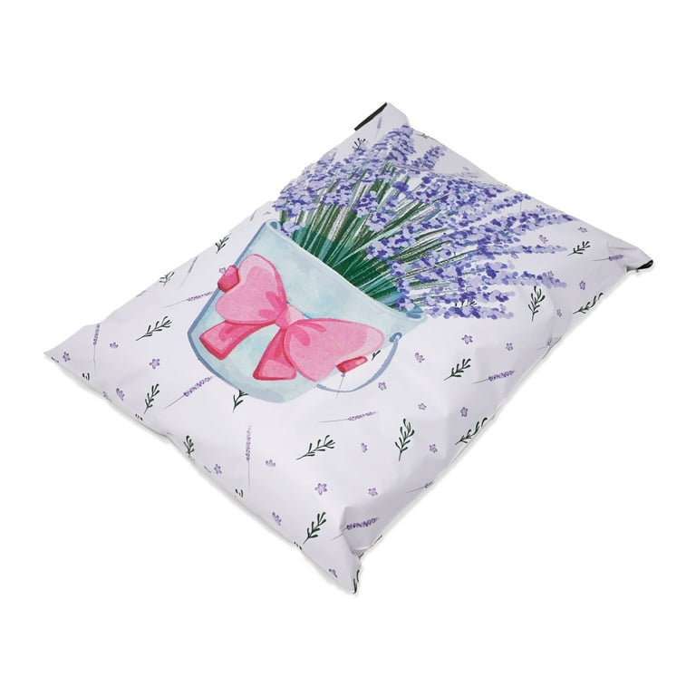 10x13 Lavender Plant Thank you Poly Mailers, Self Sealing Purple Spring  Summer Mailer, Cute Packaging, Boutique Shipping Bags! - Walmart.com