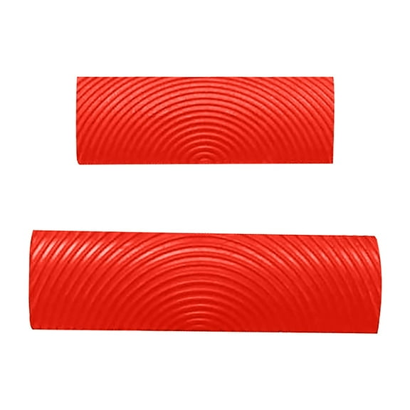 YUEVE Natural Wood Grain Maker Ms6 Rubber Wood Grainer Pulling Brush Imitation Wood Grain Tool Art Paint Pulling Tool Wood Grainer Wood Grain Brush Red Black Corner Trim Metal Building Metal Marking