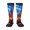 3 Black, variant on Magical Stained Glass Castle Print Gift Stocking Stuffers,Adult Stockings,Novelty Socks,Funny Socks Birthday Running Walking Sleeping