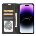 thumbnail image 2 of For Samsung A53 5G phone protective case, premium PU leather protective cover, TPU bumper, with card holder bracket, hidden magnetic suction shock-absorbing flip wallet protective cover, 2 of 5