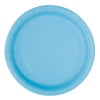 Light Blue Paper Dessert Plates, 7 inches (Pack of 6)