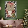 thumbnail image 6 of County Christmas Farm II - Framed Gallery Wrapped Holiday Canvas - 25 x 37 - White Frame, 6 of 8