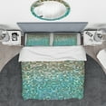 thumbnail image 3 of Designart 'Blocked Abstract' Geometric Duvet Cover Set, 3 of 4