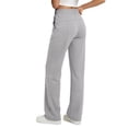 thumbnail image 2 of Fantaslook Womens Wide Leg Pants with Pockets High Waisted Casual Lounge Pants Work Office Pants, 2 of 8