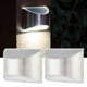 thumbnail image 5 of Luces LED Ultrabrillantes Luces De Pared Solares, Luces De Cerca Solares, Pasos De Camino De Patio Para Poste De Cerca De Garaje Para Jardín De Porche De Terraza Al Aire Libre ANGGREK HJ3119, 5 of 8