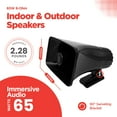 thumbnail image 3 of Pyle 8" PA Horn Speaker, Indoor/Outdoor Use, 65W Peak Power, Black, 2 Pack, 3 of 6