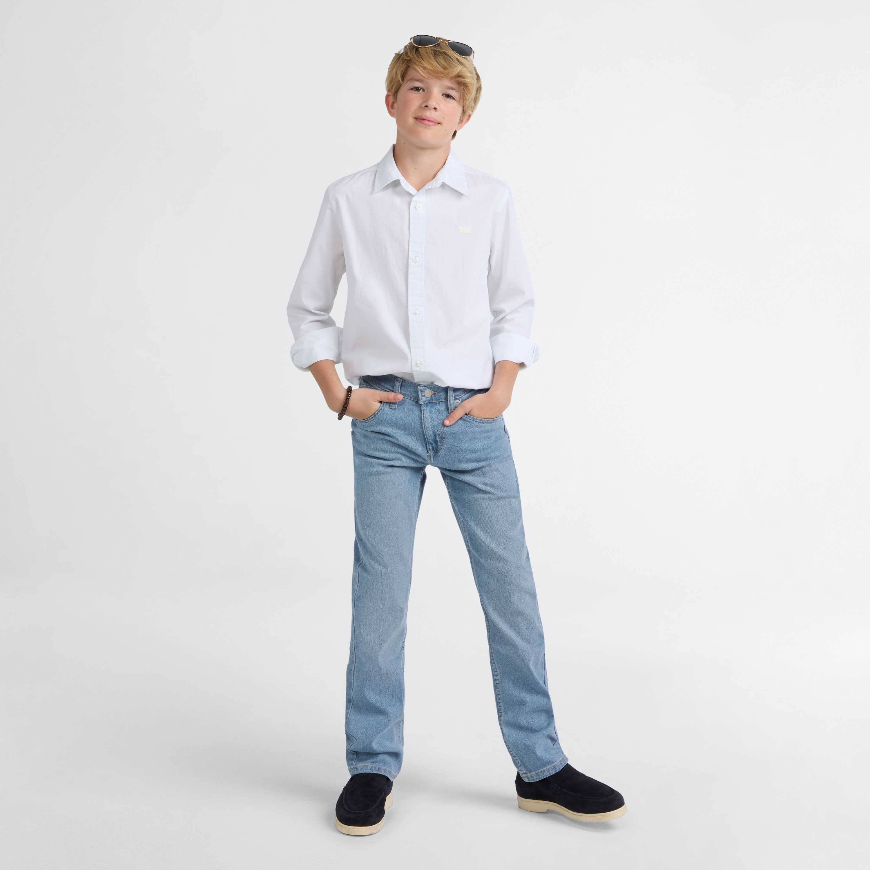 Levi's Boys 511 Slim Fit Performance Denim Jeans photo 3