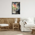 thumbnail image 3 of Stupell Industries Porch with American Flag Scenery Painting Gray Floater Framed Canvas Art Print Wall Art, 21 x 31, 3 of 10
