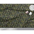 thumbnail image 2 of Soimoi Modal Satin Fabric Stripe & Dollar Currency Symbol Print Fabric by Yard 42 Inch Wide, 2 of 3