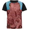 thumbnail image 1 of Halloween Octopus Costume All Over Mens Black Back T Shirt Multi LG, 1 of 2
