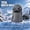 Gray, variant on LEVEO Beanie Hat with Built-In Goggles,Ribbed Knit Balaclava Beanie with Goggle-Style Eye Panels,Knit Balaclava Hat with Goggles,2 in 1 Knit Ski Mask Beanie,for Cold Weather & Outdoor Wear(Black)