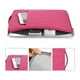 thumbnail image 4 of Funda para portátil de microfibra impermeable de 13 pulgadas, rosa, 4 of 6