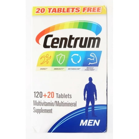 UPC 305731042276 product image for Centrum Men Multivitamin/Multimineral Dietary Supplement Tablets - 120ct + 20ct | upcitemdb.com