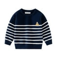 thumbnail image 2 of Esaierr Toddler Kids Boys Cotton Sweaters for Baby Pullover Sweaters Fall Winter Top for 1-7Y, 2 of 5