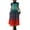 Navy, variant on Women's Gradient Color Side Tie Dress, Multi-Way Wear Sleeveless Pocket Maxi Dress, Casual Beach Cover Up & Summer Dress