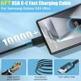 thumbnail image 5 of S24 S25 S23 A16 Samsung Charger Super Fast Charging 45W USB C Super Fast Charger with 6FT Type C Charger Cable Cord for Samsung Galaxy S25/S24/S23/S22/Ultra/Plus/FE,Galaxy Tab S9,Z Fold/Z Flip,A55, 5 of 8