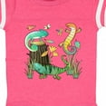 thumbnail image 4 of Inktastic Cute Lizards Hanging out Boys or Girls Baby Bodysuit, 4 of 5