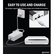 Charger Compatible with Wii U WiiU AC Adapter Power Supply for Wii U Console US Plug 15V 5A
