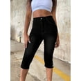 thumbnail image 5 of aPAY Jeans for Women Slim Fit Denim Shorts 5 Point Jeans Suitable for Daily Travel Regular Size, 5 of 7