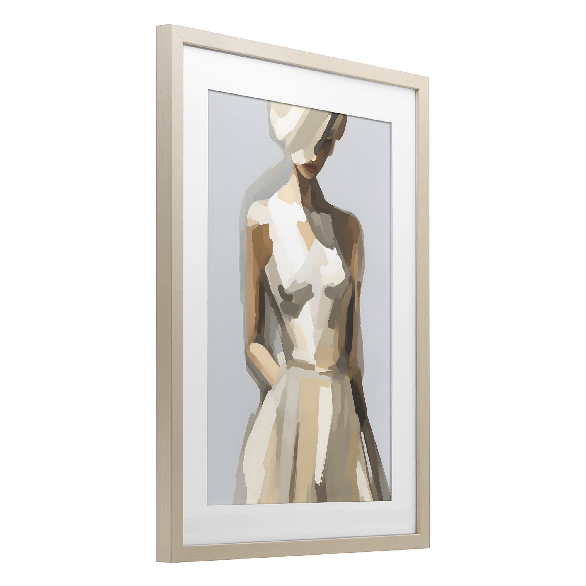 Stupell Industries Sophistication of the Muse Birch Framed Print Under Glass, design by Creative Studio