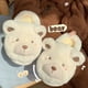 thumbnail image 2 of Pantuflas de algodón cálidas para mujer para el hogar en invierno, nuevas y lindas pantuflas de osito de peluche, cómodas y de suela suave, pantuflas de felpa simples, 2 of 5