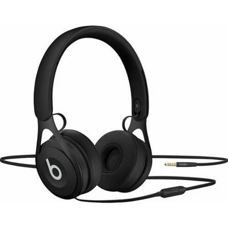 Certified Refurbished Beats by Dr. Dre EP Black Over Ear Headphones (Best Deal On Beats By Dre)
