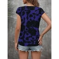 thumbnail image 5 of Zeagoo Flowy Tank Tops for Women Casual Eyelet Summmer Tops Cute Loose Fit V Neck Casual Cap Sleeve Shirts, 5 of 5