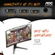 thumbnail image 5 of AOC C27G4ZH 27 Curved Frameless Ultra-Fast Gaming Monitor, FHD 1080p, 0.3ms 280Hz, HDMI/DP, Height Adjustable, 3-Year Zero Dead Pixel Guarantee, Black, Xbox PS5 Switch Compatible, 5 of 5