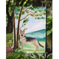 thumbnail image 3 of Carolines Treasures CK2012GF Under the Tree German Shepherd Garden Size Flag, 3 of 3