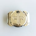 thumbnail image 4 of New Bright Silver Rhinestone Cross Lighter Belt Buckle also Stock in the US, 4 of 6