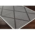 thumbnail image 2 of Mark&Day Outdoor Rugs, 6x9 Calvert Modern Indoor/Outdoor Charcoal Area Rug, Non Shedding Grey Beige Carpet for Patio, Porch, Deck, Bedroom, Living Room or Kitchen (6'7" x 9'), 2 of 4